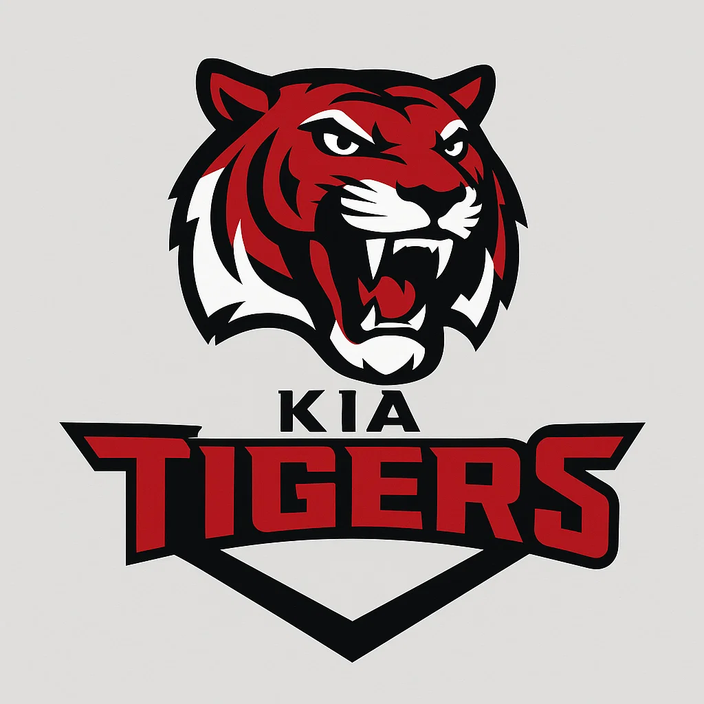 KIA 타이거즈 야구단 공식 로고 이미지