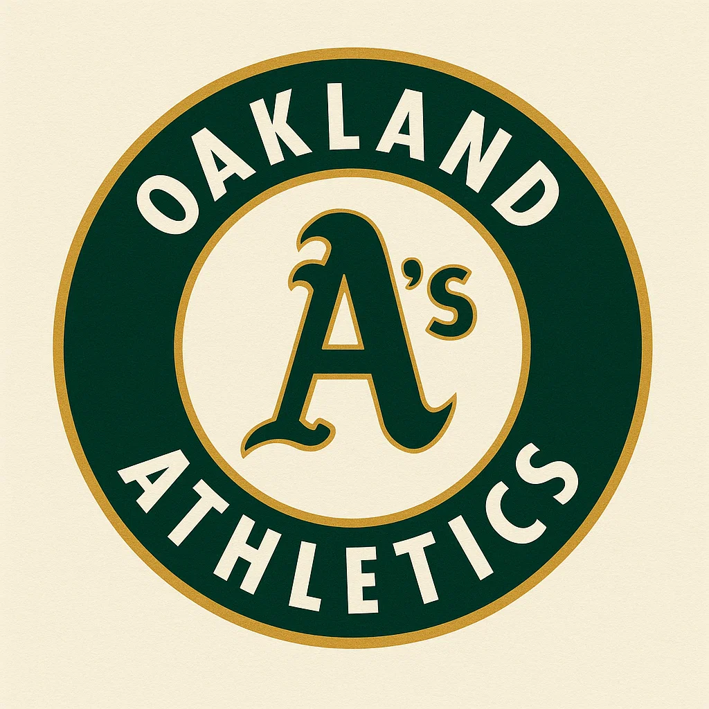 오클랜드 애슬레틱스 공식 로고 이미지